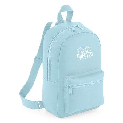 Zaino Essential Fashion Powder Blue Gufetto Brand ( con Logo Ricamato ) - Gufetto Brand 