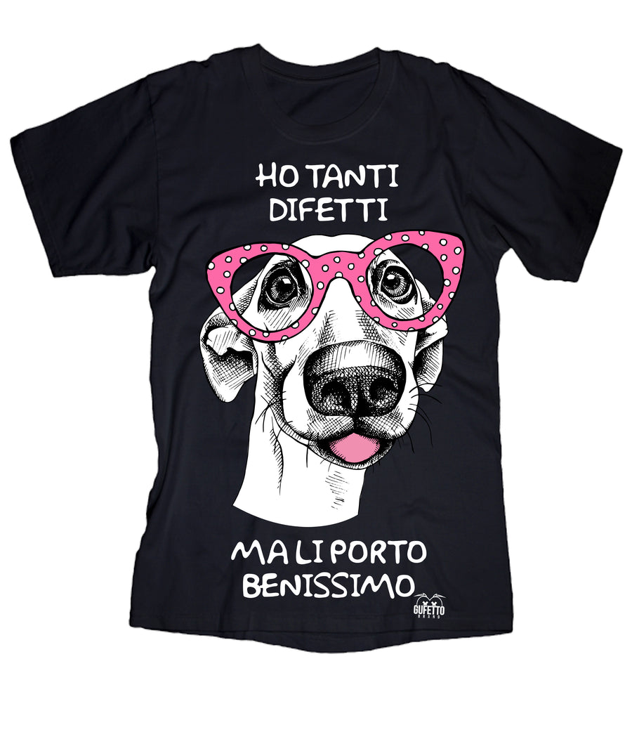 T-shirt Uomo Ho tanti difetti ( E9418 ) - Gufetto Brand 