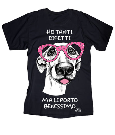 T-shirt Uomo Ho tanti difetti ( E9418 ) - Gufetto Brand 