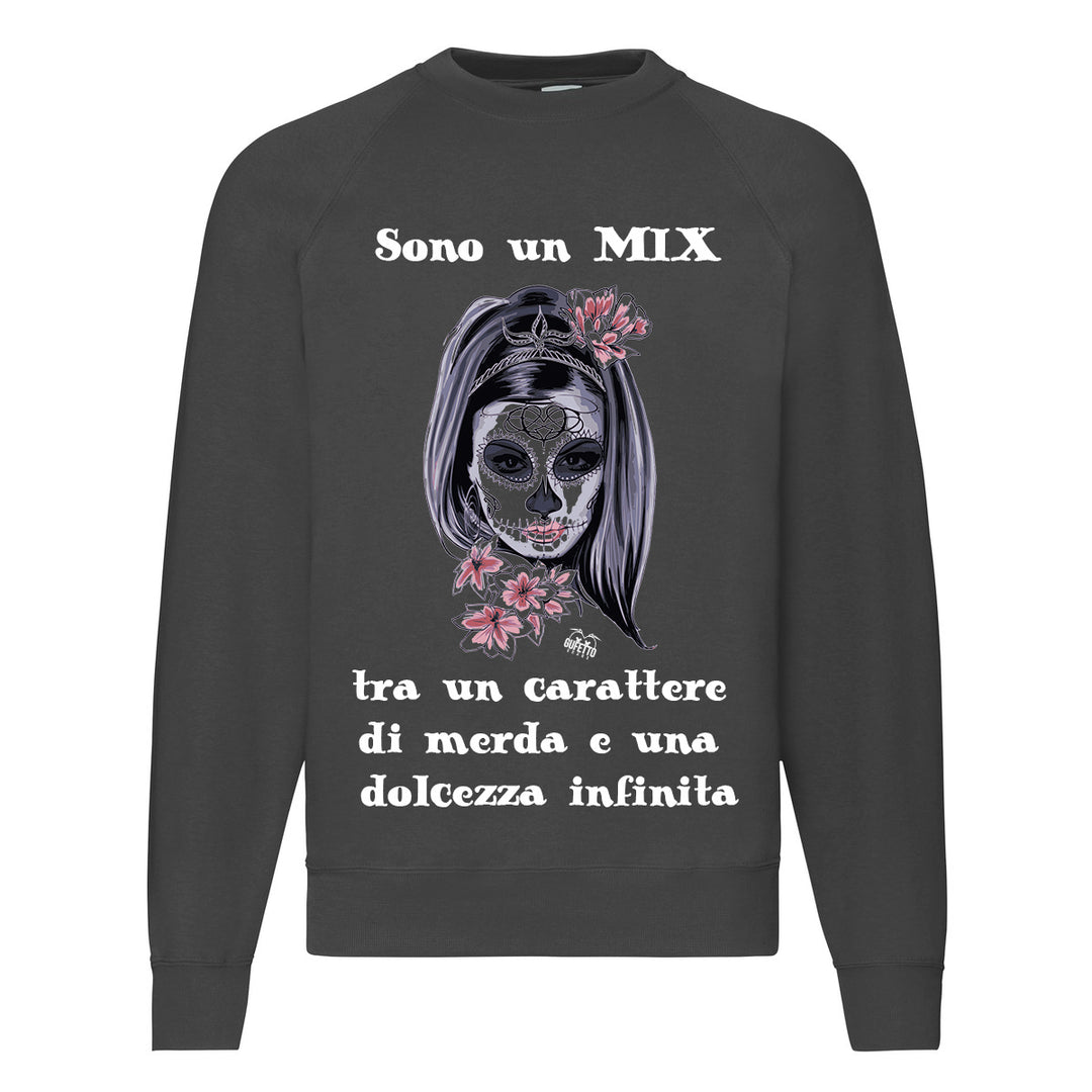 Felpa Classic Donna MIX  ( K941 ) - Gufetto Brand 
