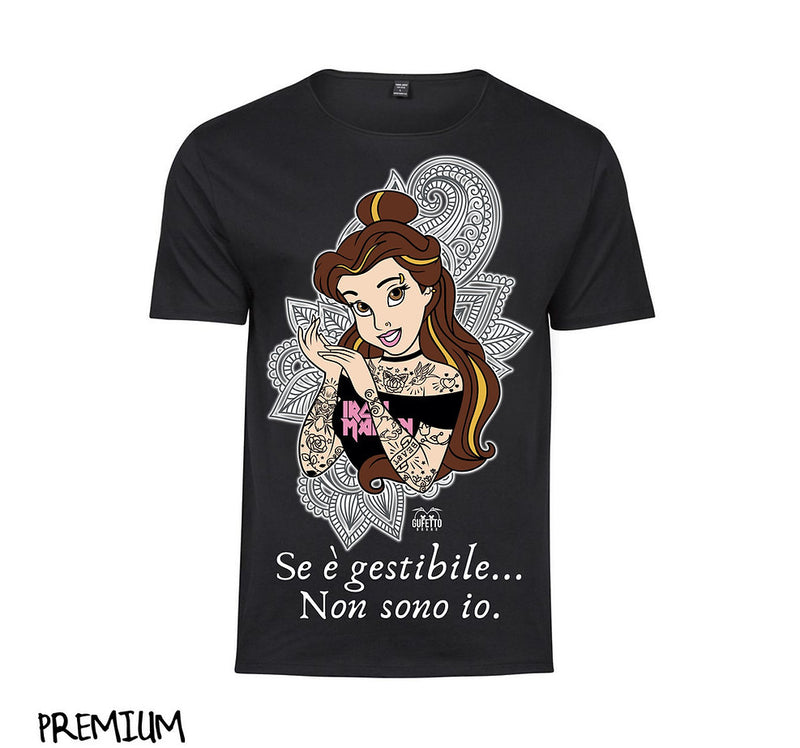 T-shirt Donna Principessa Gestibile ( G6809539 ) - Gufetto Brand 