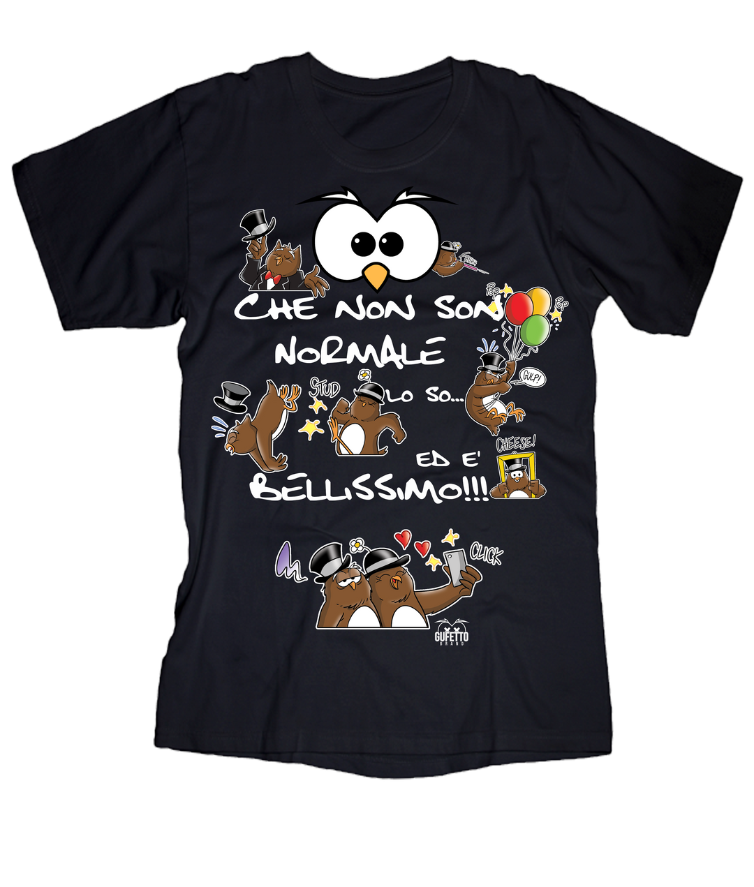 T-shirt Donna Gufetti Edition New Limited Edition - Gufetto Brand 