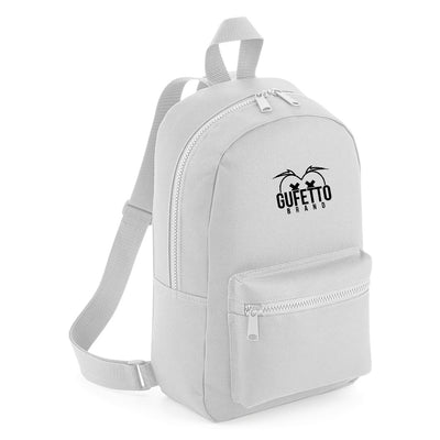 Zaino Essential Fashion Light Grey Gufetto Brand ( con Logo Ricamato ) - Gufetto Brand 