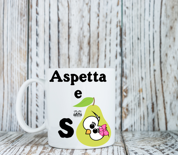 Tazza Aspetta e Spera - Gufetto Brand 
