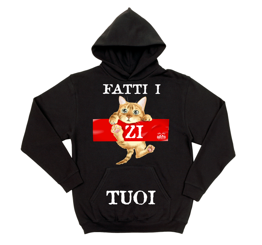 Felpa uomo Cat-zi Tuoi - Gufetto Brand 