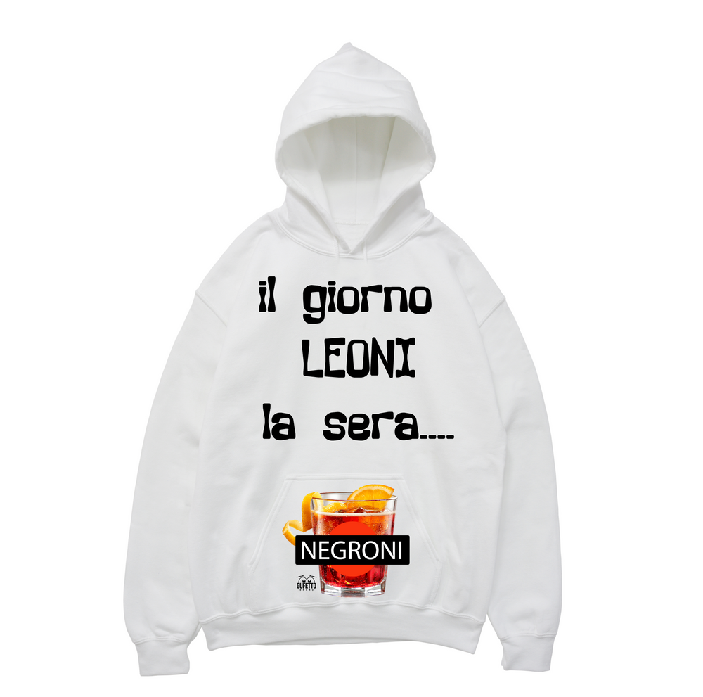 Felpa uomo Il giorno Leoni - Gufetto Brand 