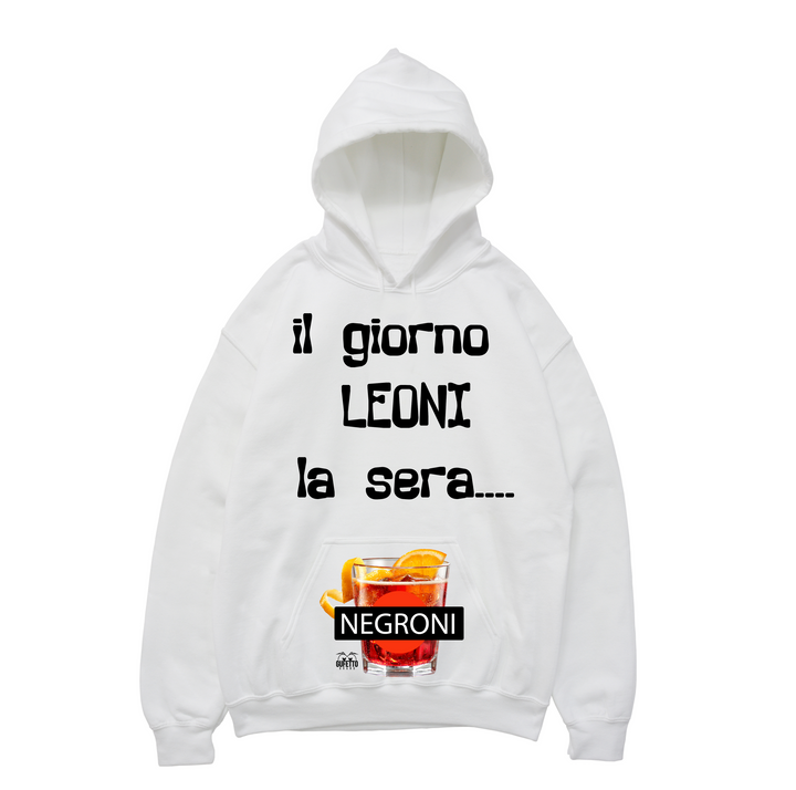 Felpa uomo Il giorno Leoni - Gufetto Brand 