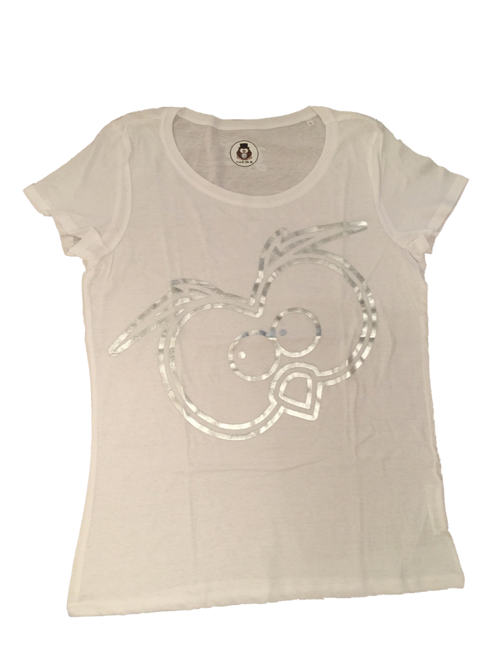 T-shirt Luxury Uomo Occhi Argento - Gufetto Brand 