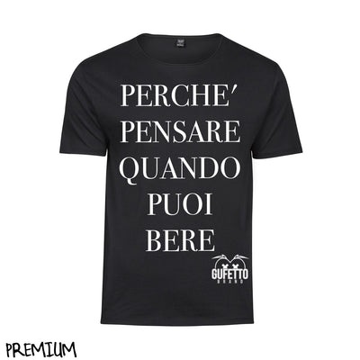 T-shirt Donna PERCHE' ( U8315 ) - Gufetto Brand 