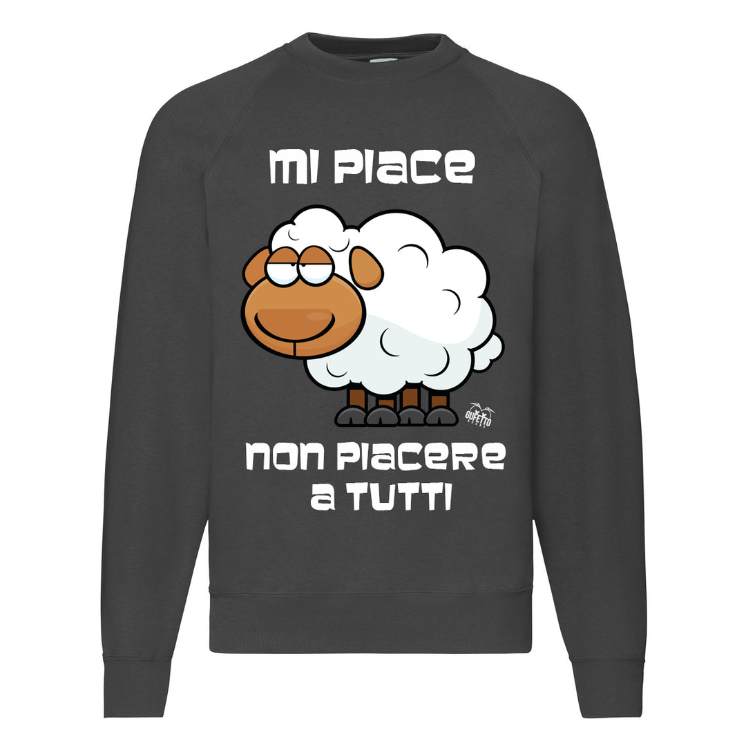 Felpa Classic  Uomo Donna  MI PIACE ( W294 ) - Gufetto Brand 