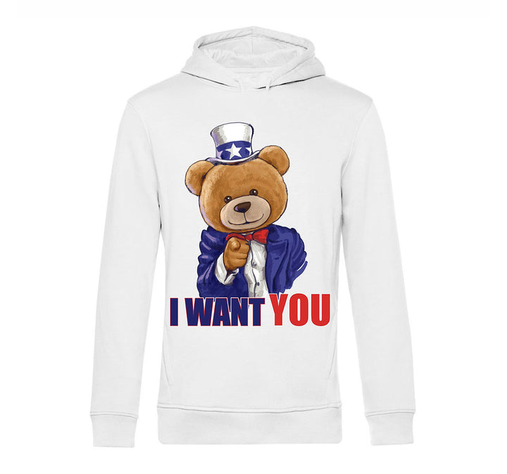 Felpa uomo I WANT ( W8746358 ) - Gufetto Brand 