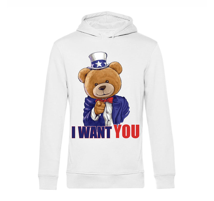 Felpa uomo I WANT ( W8746358 ) - Gufetto Brand 
