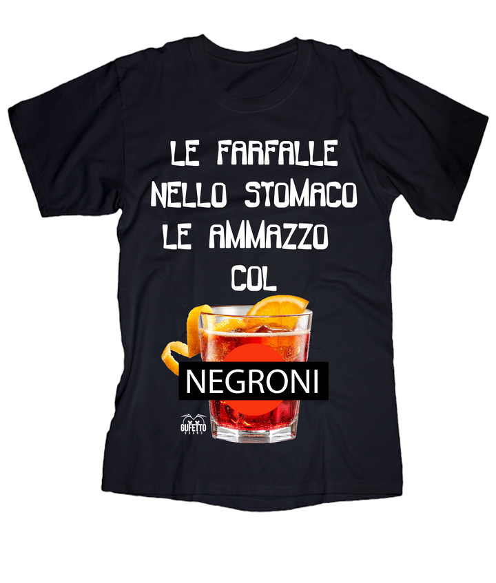 T-shirt Uomo Le Farfalle - Gufetto Brand 