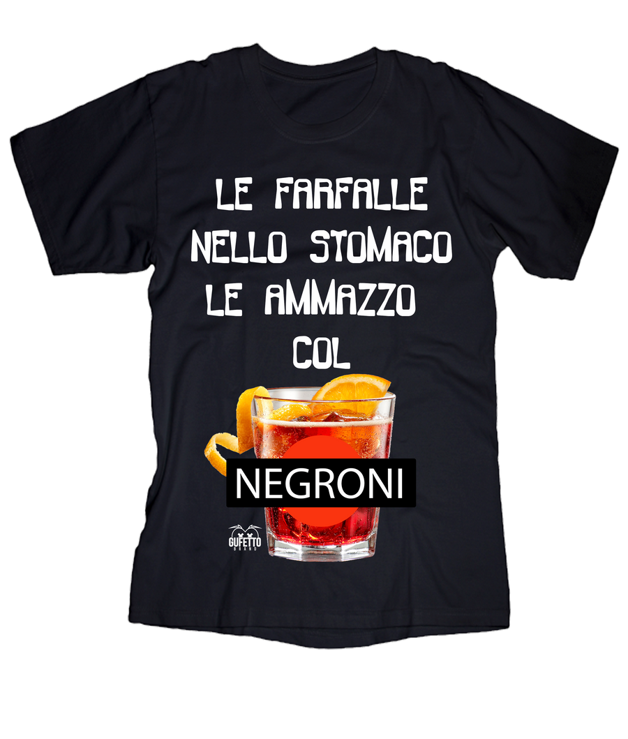 T-shirt Uomo Le Farfalle - Gufetto Brand 