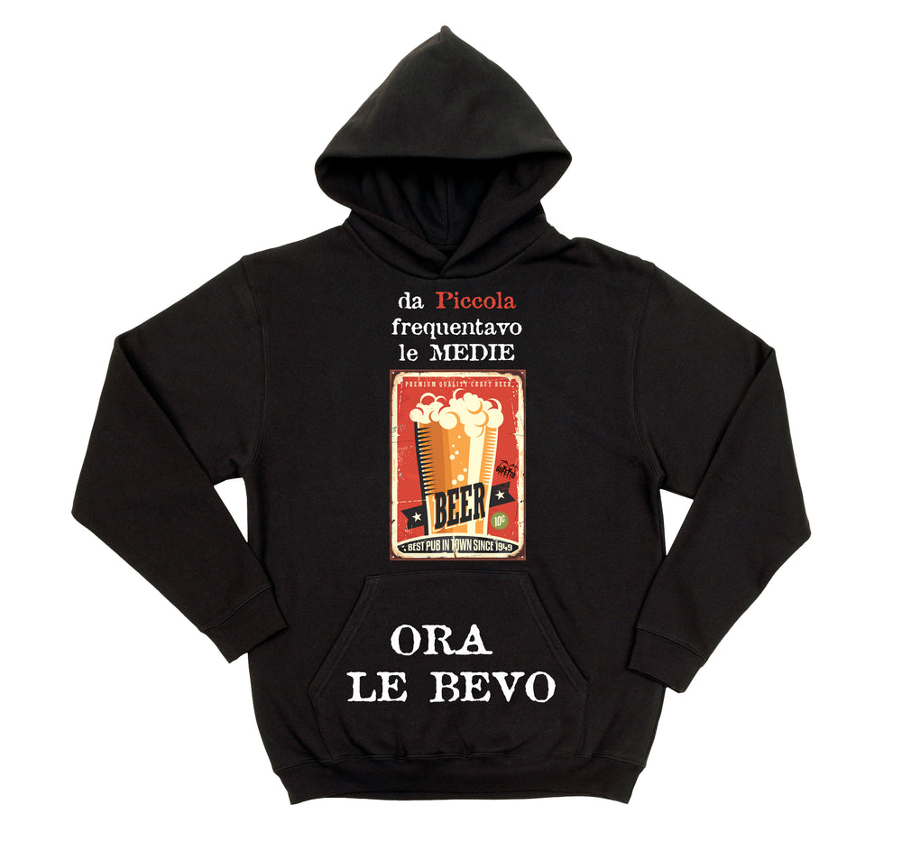 Felpa donna Da Piccola ( R826 ) - Gufetto Brand 