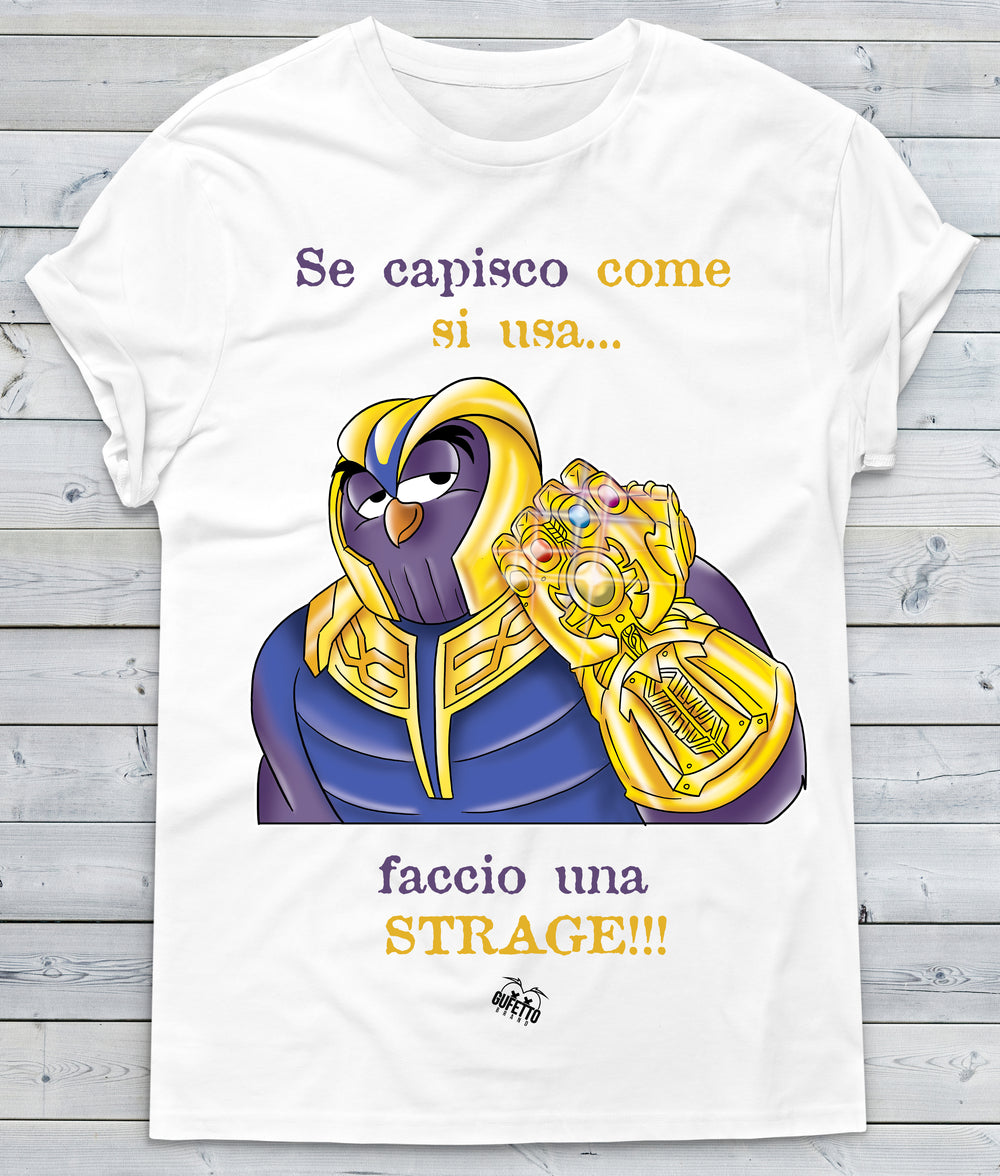 T-shirt Uomo Guanto - Gufetto Brand 