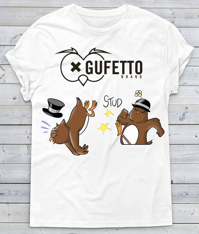 T-shirt Uomo Gufetto Brand Gufo e Gufetta Edition - Gufetto Brand 
