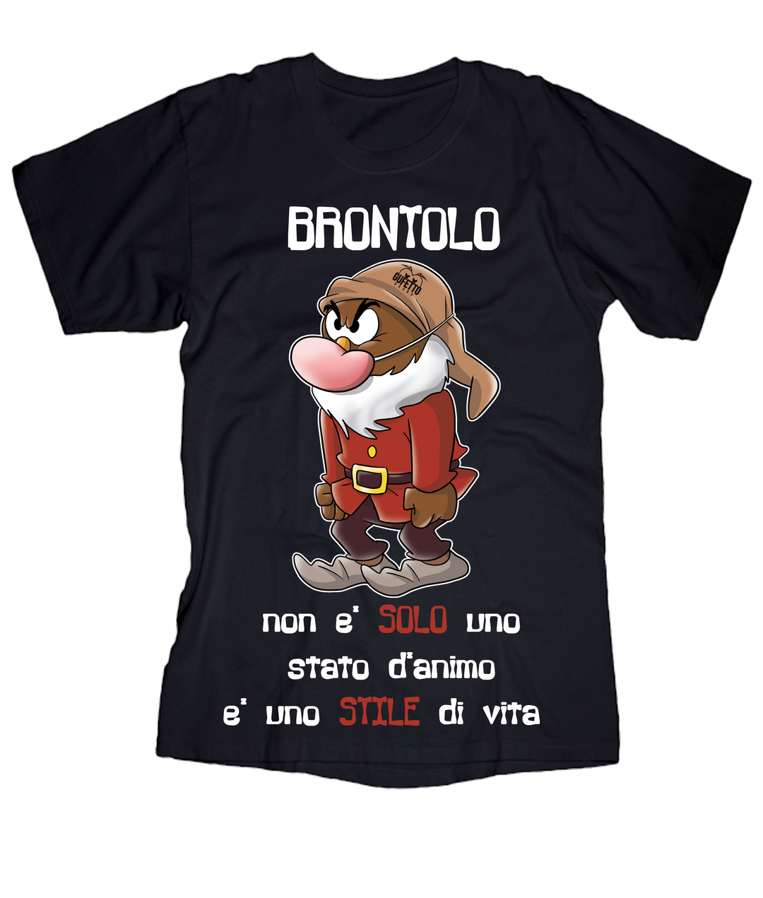 T-shirt Uomo Brontolo - Gufetto Brand 