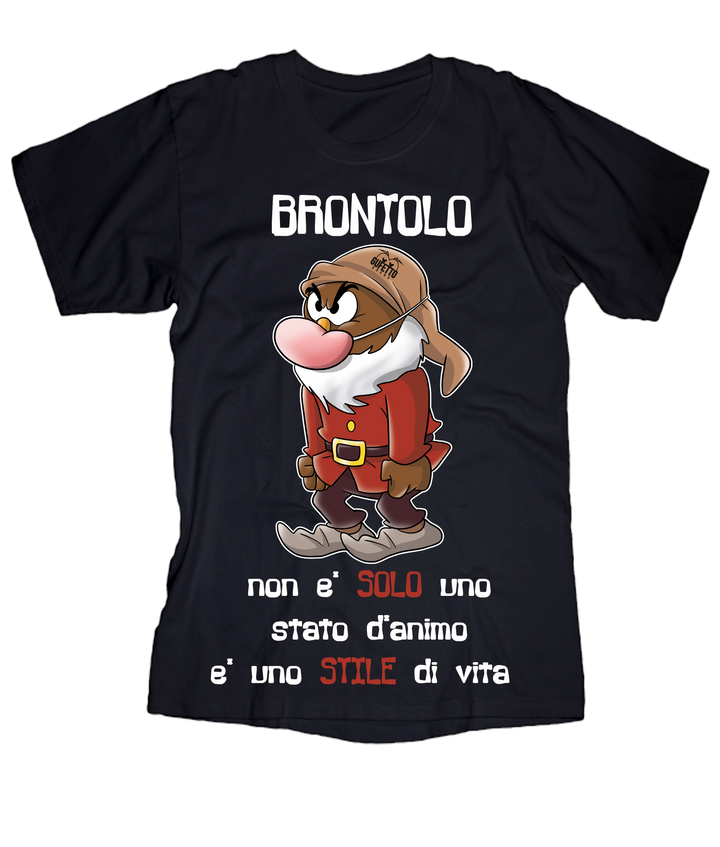 T-shirt Uomo Brontolo - Gufetto Brand 