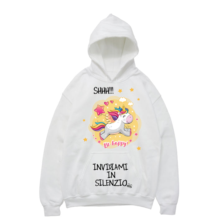 Felpa donna Shhh Unicorn ( X285 ) - Gufetto Brand 