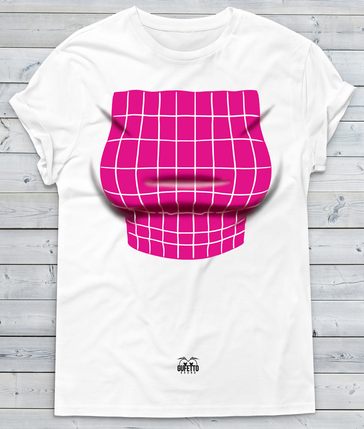 T-shirt Donna Tette Plus SS New - Gufetto Brand 