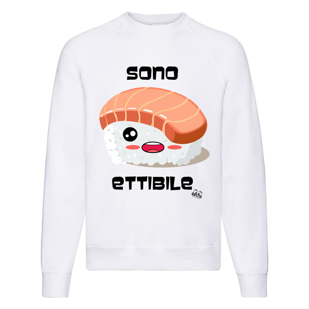 Felpa Classic  Uomo Donna  SUSHI ( J832 ) - Gufetto Brand 