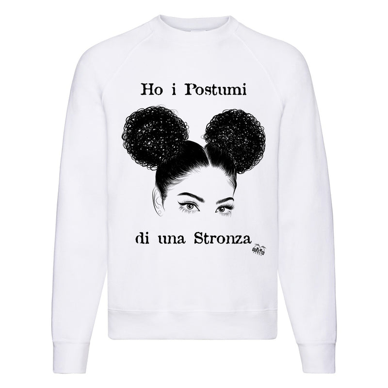 Felpa Classic Donna Postumi ( N294 ) - Gufetto Brand 