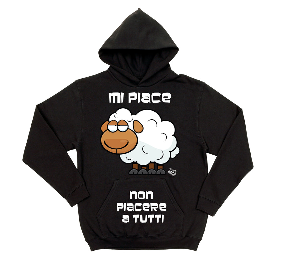 Felpa uomo MI PIACE ( W294 ) - Gufetto Brand 