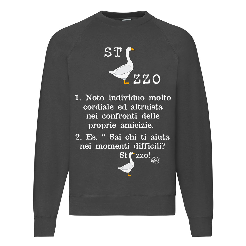 Felpa Classic  Uomo Donna St-zzo ( L521 ) - Gufetto Brand 