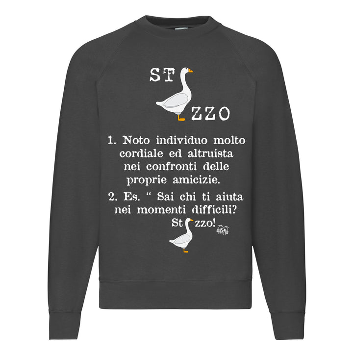 Felpa Classic  Uomo Donna St-zzo ( L521 ) - Gufetto Brand 