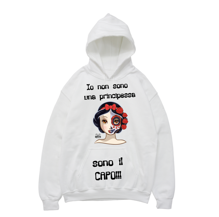 Felpa donna Principessa - Gufetto Brand 