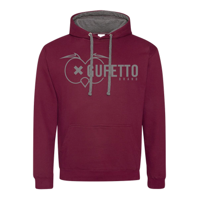 Felpa Donna/Uomo Uniform Bordeaux G - Gufetto Brand 