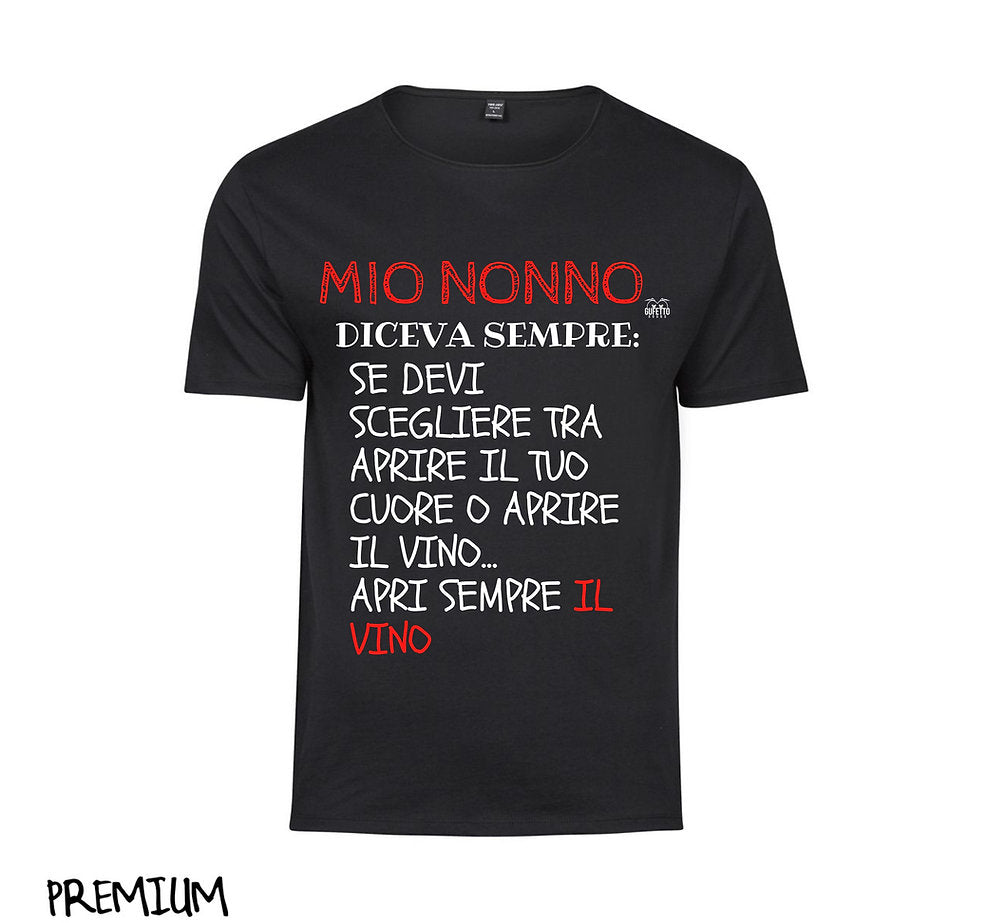 T-shirt Uomo MIO NONNO ( M5629781 ) - Gufetto Brand 
