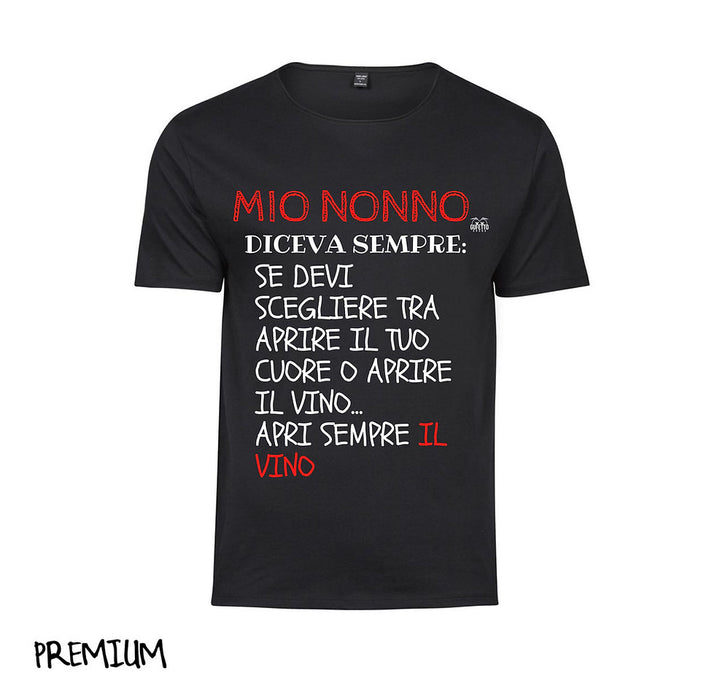 T-shirt Uomo MIO NONNO ( M5629781 ) - Gufetto Brand 