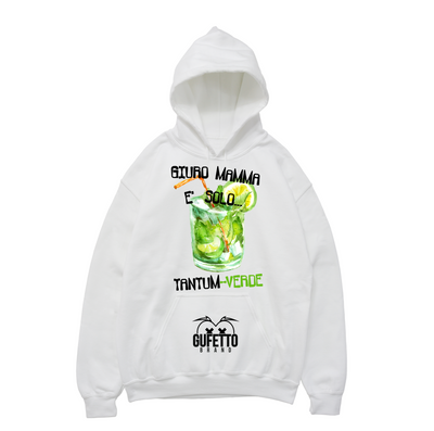 Felpa donna Tantum Verde - Gufetto Brand 