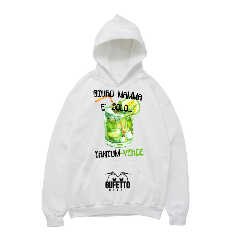 Felpa donna Tantum Verde - Gufetto Brand 