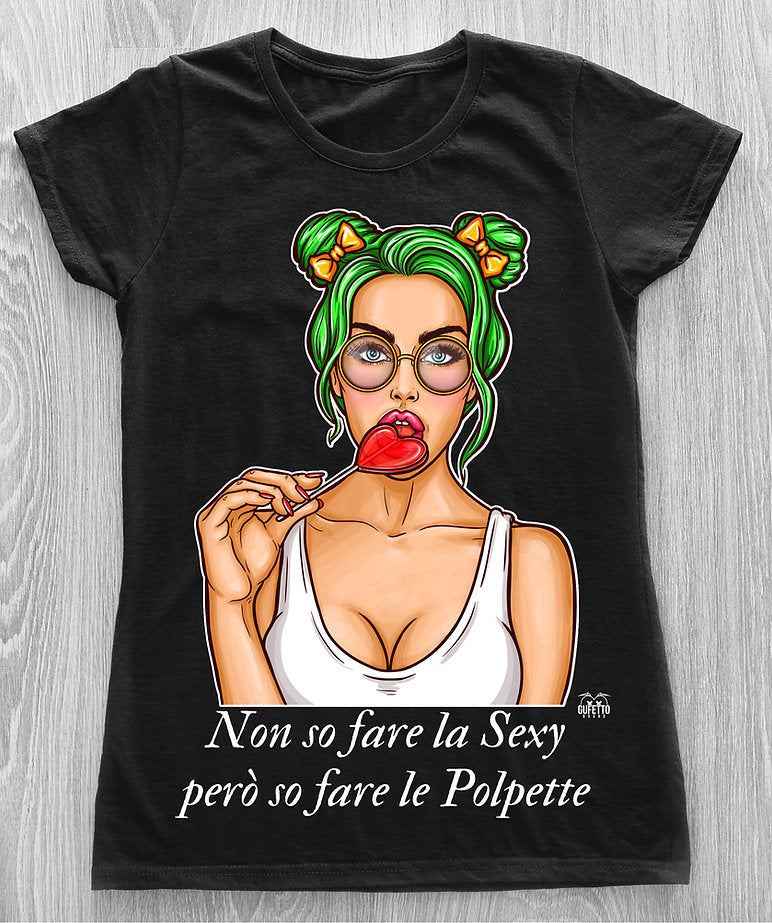 T-shirt Donna Polpette ( P8532796 ) - Gufetto Brand 