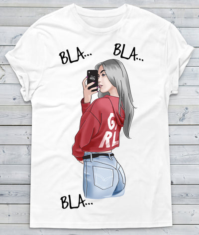 T-shirt Donna  BLA ( T932 ) - Gufetto Brand 