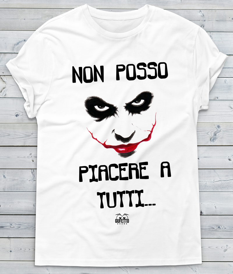 T-shirt Uomo Non posso piacere - Gufetto Brand 