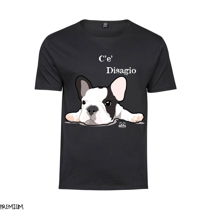 T-shirt Uomo C'è Disagio ( Z365 ) - Gufetto Brand 