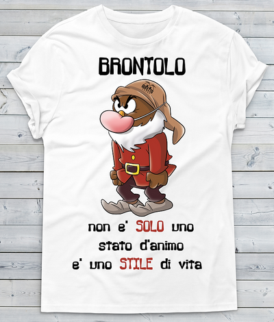 T-shirt BRONTOLO Donna Bianca Outlet - Gufetto Brand 
