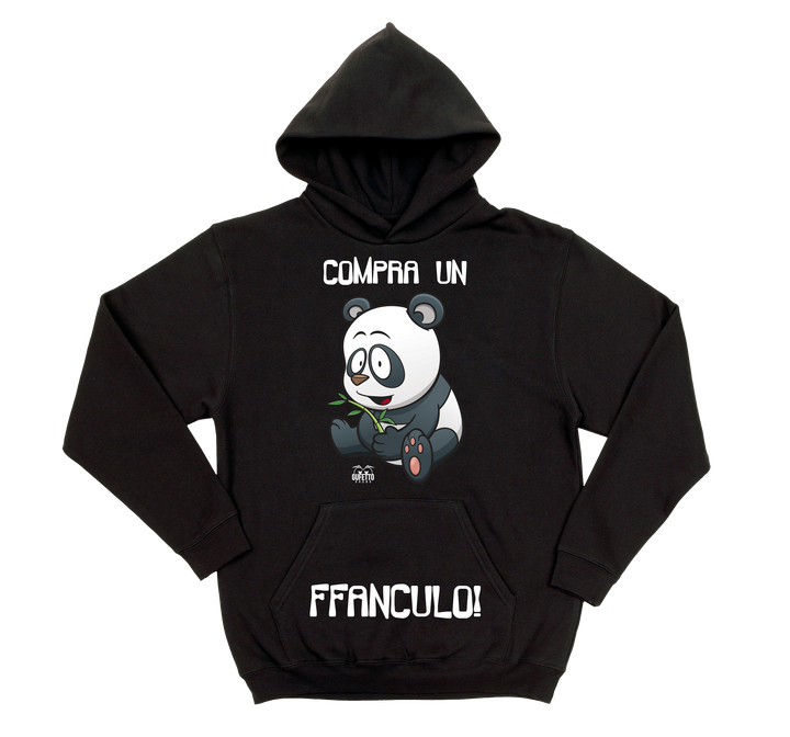 Felpa donna Compra un Panda - Gufetto Brand 