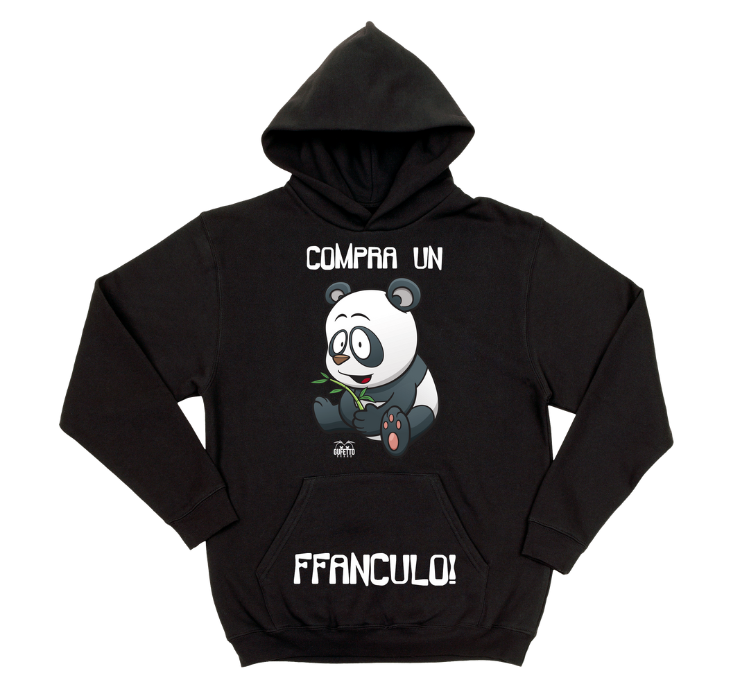 Felpa uomo Compra un Panda - Gufetto Brand 