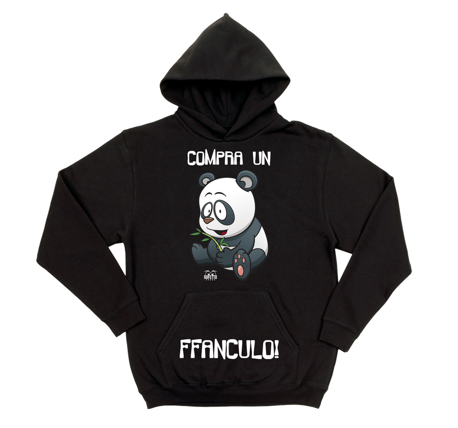 Felpa uomo Compra un Panda - Gufetto Brand 