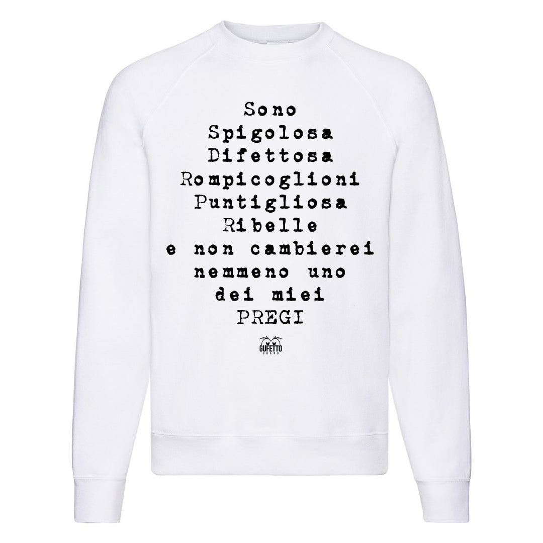 Felpa Classic Donna Spigolosa ( O504 ) - Gufetto Brand 