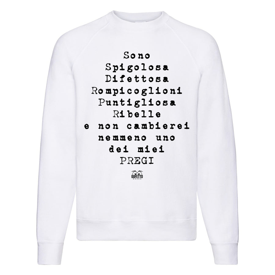 Felpa Classic Donna Spigolosa ( O504 ) - Gufetto Brand 
