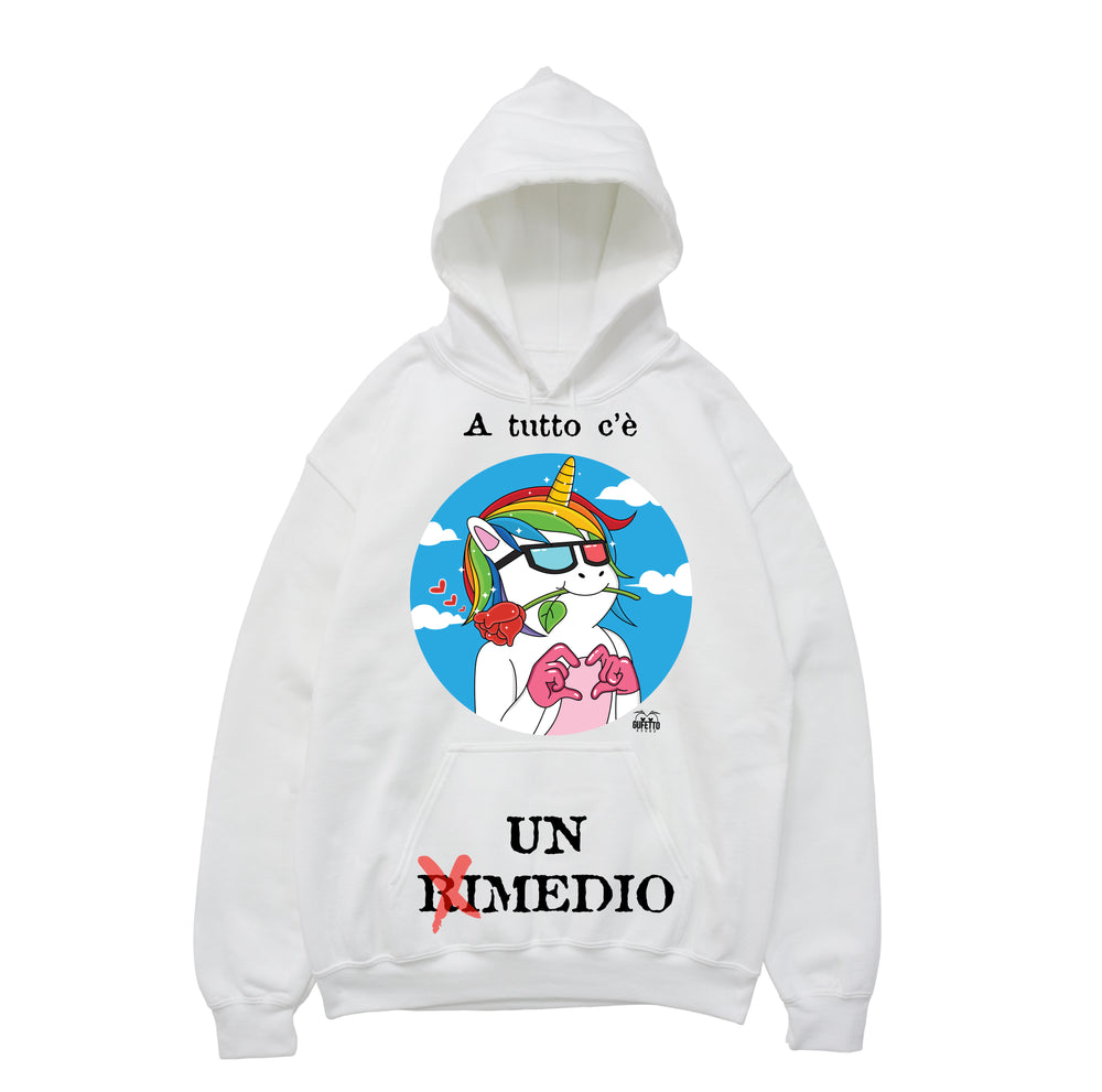 Felpa uomo Rimedio ( D927 ) - Gufetto Brand 