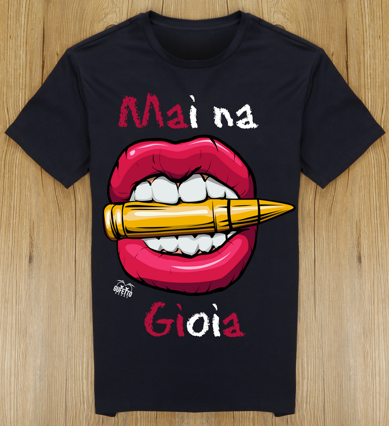 T-shirt Donna  Mai na Gioia ( K8915 ) - Gufetto Brand 