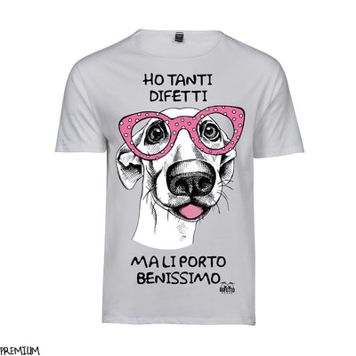 T-shirt Uomo Ho tanti difetti ( E9418 ) - Gufetto Brand 