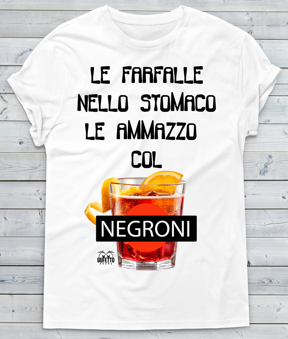 T-shirt Uomo Le Farfalle - Gufetto Brand 